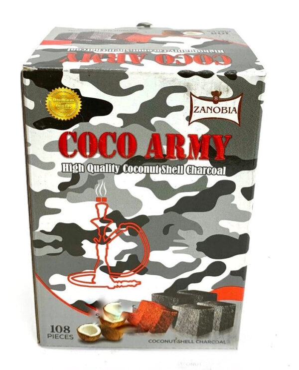 Coco army 108 Coconut Charcoal